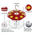 thumbnail image 3 of Humming Bird Feeder Plastic Hummingbirds Water Feeder Windproof Hanging Decorative Leak Proof With 8 Feeding Ports For Hummingbird For Garden ANGGREK Otros, 3 of 7