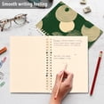 thumbnail image 4 of FORMRS 1-Subject Spiral Notebook 8" x 5" College Ruled 60 Refillable Sheet A5 Hard Cover, 2 Pack, Beige Abstract, 4 of 7