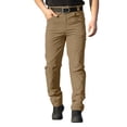 thumbnail image 5 of BADHUB Men's Tactical Pant Waterproof Lightweight Straight Fit Cargo Pant Stretch Straight Leg Pant with Pockets Brown 2XL, 5 of 7