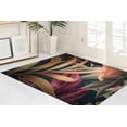 thumbnail image 2 of Tropical Leaves Rugs, Bathroom Rug, Kitchen Rugs, Jungle Leaves Rugs, Trendy Rugs, Flower Rugs, Gift For The Home Rug, Hallway Rugs, 3.3'x9.2' - 100x280 cm, 2 of 8