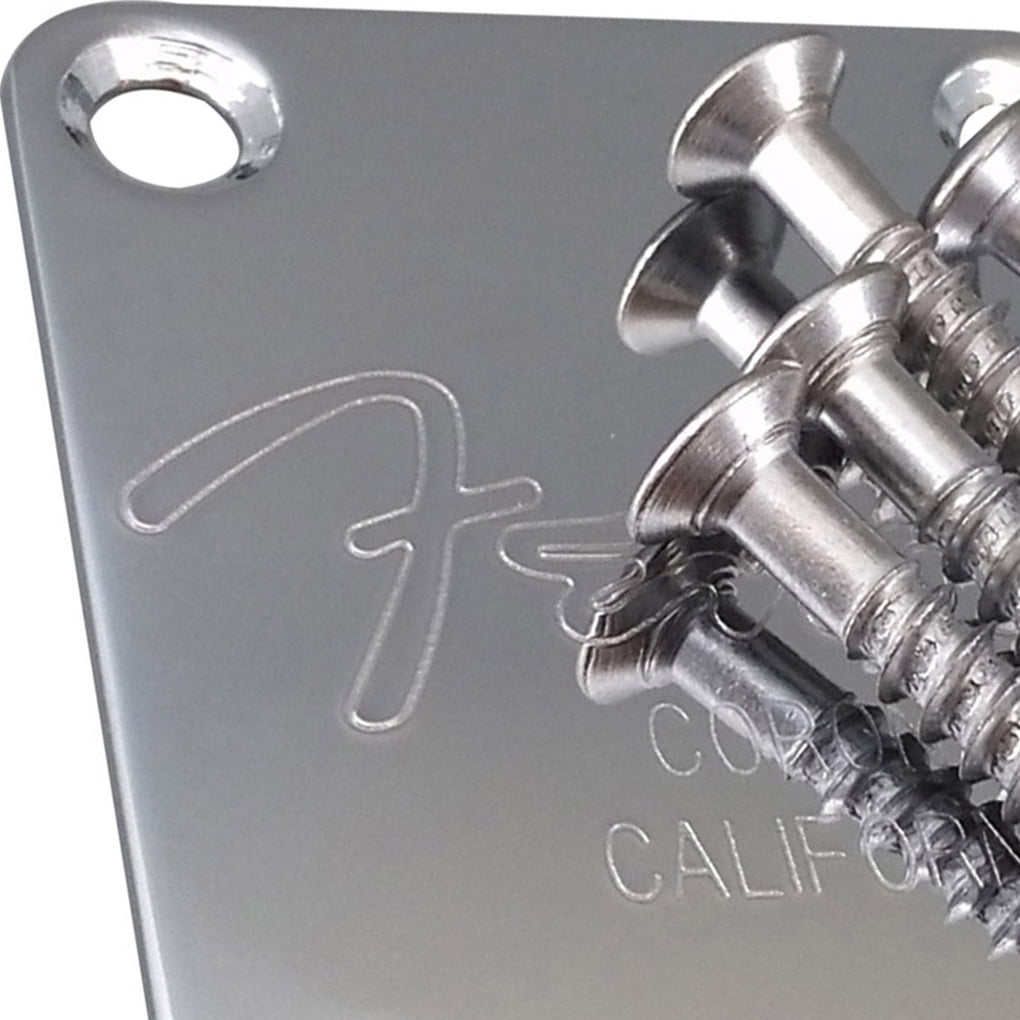 facefd Stainless steel guitar neck joint plate Electric guitar neck