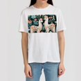 thumbnail image 4 of Alpaca Classic White Cotton T-Shirt for Men - Soft Crewneck Tee Made with 100% Cotton- Stylish and Versatile Design - Size Options Available, 4 of 5