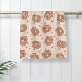 thumbnail image 5 of Pofeuu Groovy Disco Pumpkin Print Hand Towel 27.5" x 16" Soft Absorbent Towel for Bathroom SPA Gym Hotel, 5 of 6