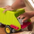 thumbnail image 6 of Battat Garbage Truck Toy Truck with Figurine, Toddler and Preschool Toys, 6 of 7