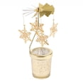 thumbnail image 2 of candeliere giratorio del tenedor de la lámpara del té de la de la decoración de 2PCS Soledad Portavelas de decoración navideña, 2 of 10