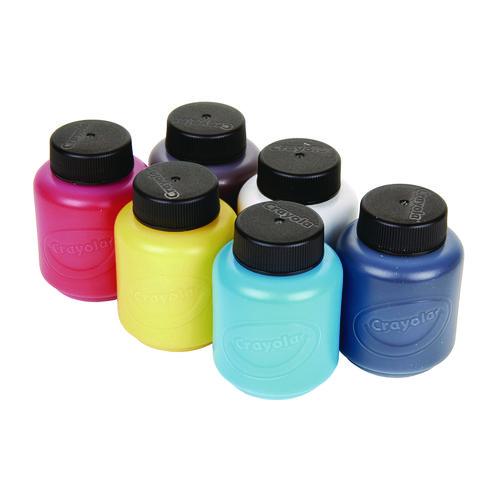 Acrylic Paint Set, Six Assorted Classic Colors, 2 oz Bottles, 6/Box | Bundle of 2