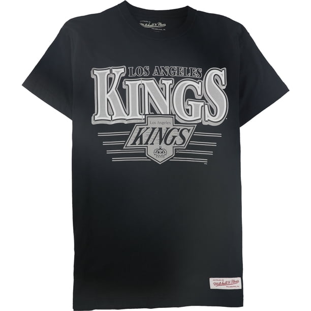 Mitchell & Ness Mens Los Angeles Kings Graphic T-Shirt black M