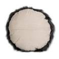 thumbnail image 3 of Gouchee Home Edinburgh Faux Fur Cushion 16" Round 2 Pack, 3 of 3