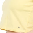 thumbnail image 4 of Playera Crop Básica Manga Corta Para Mujer Quarry Color Amarillo, 4 of 4