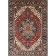 thumbnail image 1 of Ahgly Company Machine Washable Indoor Rectangle Industrial Modern Camel Brown Area Rugs, 2' x 4', 1 of 7