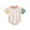 Red, variant on TOOYOU Baby Girl Bodysuits Cheap Toddler Girl Onesies Short Sleeve Patchwork Colour Clothes Soft Romper For Green Size 3-6 Months