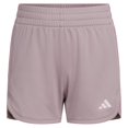 thumbnail image 4 of Pantalones cortos Adidas Pacer Mesh de 3 rayas para niñas, 4 of 5