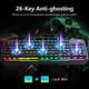 thumbnail image 4 of Combo de teclado y ratón AULA Gaming de 104 teclas con retroiluminación RGB, 4 of 9