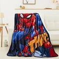 thumbnail image 4 of Spider Man Spidey Stance Silk Touch Sherpa Twin Size, 60 x 80 inches, 4 of 7