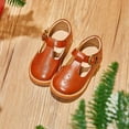 thumbnail image 3 of Toddler Little Girl Mary Jane Dress Shoes - Ballet Flats for Girl Party School Shoes, 3 of 6