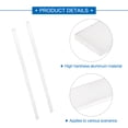 thumbnail image 4 of 6 Pcs Square Aluminum Flat Bar, 3/32" x 23/32" x 16" 6061 Aluminum Flat Bar, 4 of 6