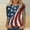 Multicolor, variant on Cavosen American Flag Tops for Women Petite Patriotic 3/4 Sleeve Crewneck Tops American Flag Print T Shirts Lady XL Independence Day Casual Shirts Funny 4th of July Tunic Tees 2025 Patriotic Outfits