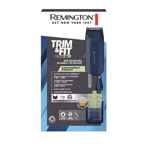 Recortadora Multifunción Remington Recargable 9 pzas