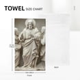 thumbnail image 4 of WYYP Jesus Statues Church Funny Kitchen Towels, 2-Pack, Soft and Absorbent, for Kitchens, Bathrooms, Showers 27.5*16in, 4 of 6