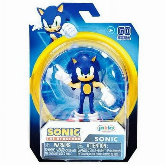 Sonic Collectible Sonic the Hedgehog Blue Plastic Action Figure