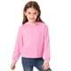 thumbnail image 1 of Cowsor Cute Hoodie for Teen Girls Trendy Solid Color Preppy Hooded Sweatshirts Kids Pullover Long Sleeve School Outfits, 1 of 7