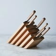 thumbnail image 3 of ZWILLING Italian Slanted Magnetic Knife Block - Natural Beechwood, 3 of 3