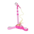thumbnail image 3 of Soporte de micrófono infantil empotrado en la música de altavoces juguetes para cantar canto micrófono juguete karaoke máquina para vacaciones, 3 of 9