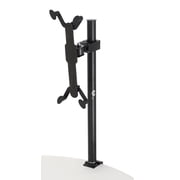 PodMaster TH1 Heavy-Duty Tablet Holder with 19.5-inch Vertical Adjustment Metal Frame Black