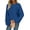 Blue, variant on PRETTYGARDEN Womens Batwing Long Sleeve Shirts Fall Fashion Crewneck Tunic Tops Dressy Casual Loose Fit Lightweight Sweaters