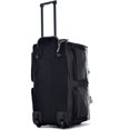 thumbnail image 4 of Olympia U.S.A. 22" 8-Pocket Wheeled Rolling Duffel Bag Water Resistant Luggage Lightweight for Travel, Black, 4 of 4
