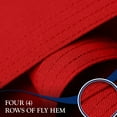 thumbnail image 5 of G128 5 Pack: Georgia GA State Flag | 2x3 Ft | StormFlyer Series Embroidered 220GSM Spun Polyester | Embroidered Design, Indoor/Outdoor, Brass Grommets, Heavy Duty, All Weather, 5 of 9