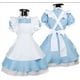 thumbnail image 1 of País de las maravillas de fantasía de Alicia * traje de mucama lolita de tono azul claro cosplay traje de mucama de mujer, 1 of 1