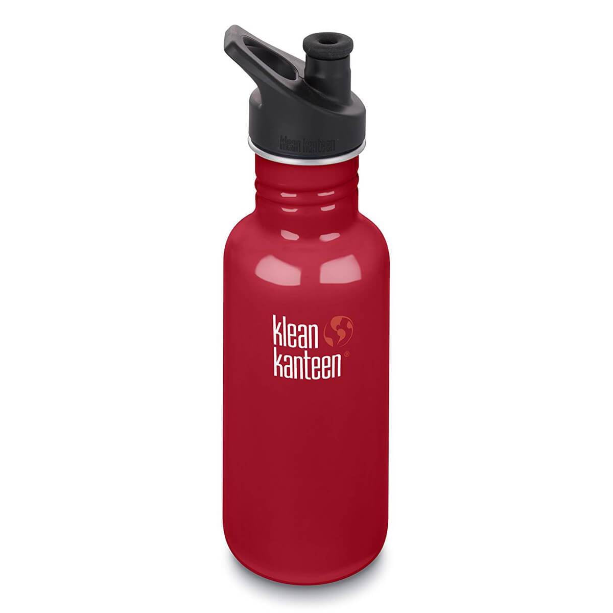 Klean Kanteen Sport Top Bottle, 27 oz/800 ml, Athletic Greens brand RARE