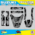 thumbnail image 4 of Kalair GFX Graphics Kit for Suzuki DRZ110 (2002-2009) Invasion Series, 4 of 5