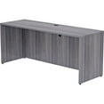 thumbnail image 3 of Lorell Weathered Charcoal Laminate Desking 72" x 24" x 29.5" , 1" Top - Material: Polyvinyl Chloride (PVC) Edge - Finish: Laminate Top, Weathered Charcoal Top, 3 of 10