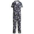 thumbnail image 5 of Joyspun Women's Dreamy Soft Collection Notch Collar Short Sleeve Knit Top & Capri Pajama Set, 2-Piece, Sizes XS-3X, 5 of 5