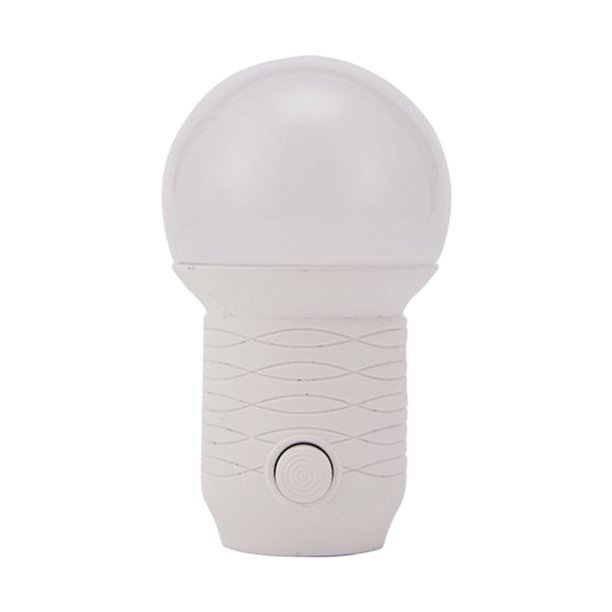 Lámpara LED para dormitorio, interruptor de botón, luz para dormir de bebé enchufable, 220V, accesorios para el hogar Hugtrwg Para estrenar