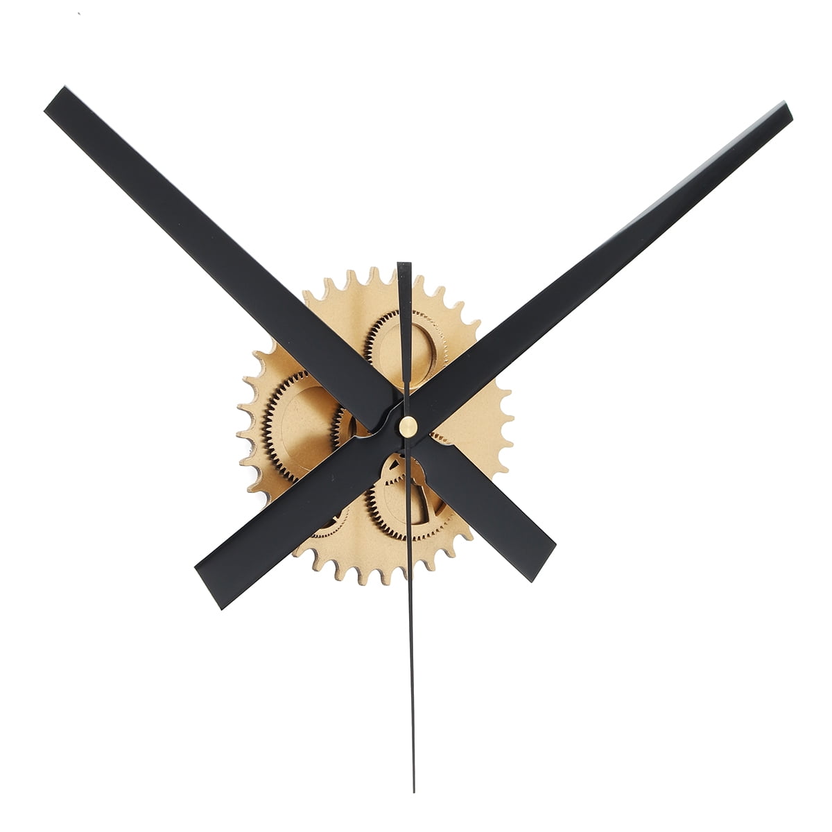 3D Large Display DIY Quartz Silent Wall Clock Sticker Home Office Room Decor
