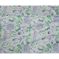 thumbnail image 5 of oneOone Polyester Lycra Light Gray Fabric Sea Shells Pattern Sewing Fabric By The Yard Printed Diy Clothing Sewing Supplies 56 Inch Wide, 5 of 6