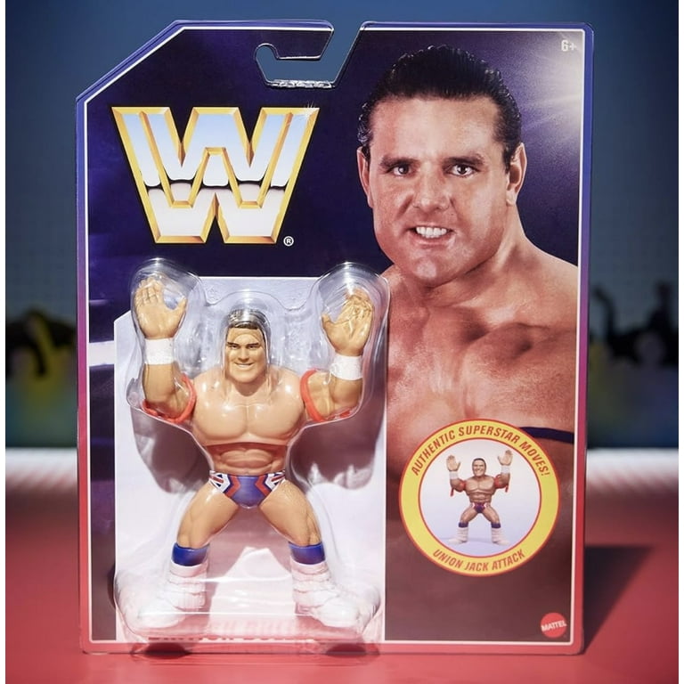 WWE フィギュア 14体セット 中古 WWE Retro Action Figure 4-Pack Bundle Including British Bulldog