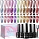 thumbnail image 1 of Esmalte de uñas en gel SUPWEE Moonlight Cat Eye 12 colores, 7 ml, 1 of 8