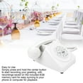 thumbnail image 3 of Audio Message Recording Telephone, Audio Message Guest Book Versatile Stylish Look 8GB Storage  for Wedding Beige,Yellow,White,Red,Black,Pink, 3 of 7