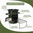 thumbnail image 4 of GasOne Wood Camping Stove, 4 of 7