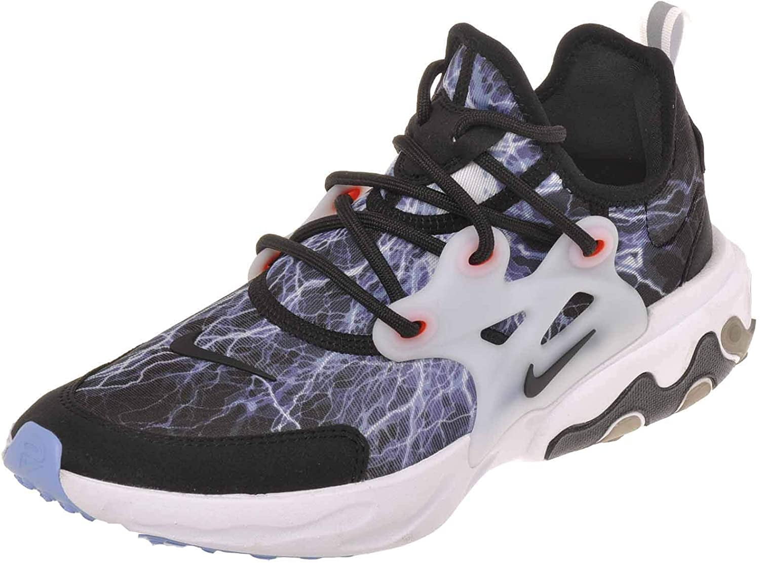 Nike React Presto Shoes Size 7, Color: Black/White/Blue - Walmart.com