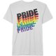 thumbnail image 1 of Camiseta gráfica Jem Pride para hombre blanca grande, 1 of 1