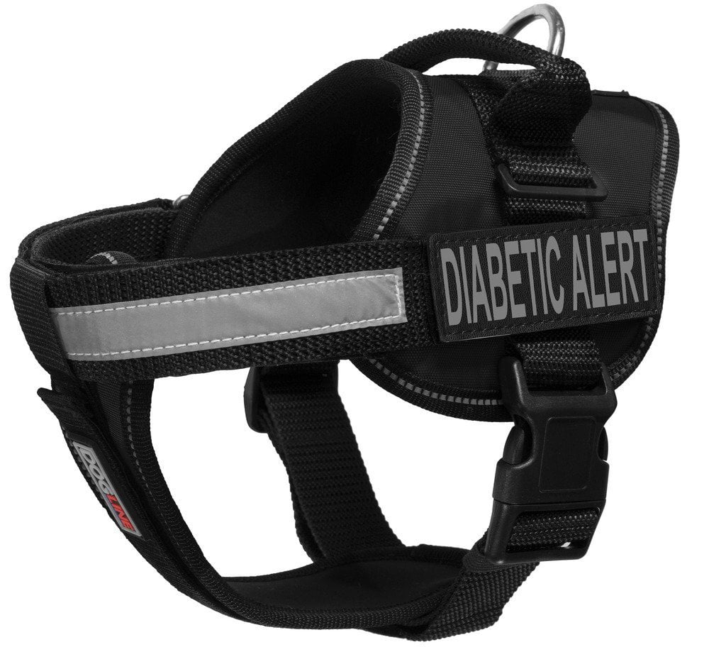 Unimax MultiPurpose Vest Harness for Dogs and 2 Removable DIABETIC
