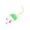 Green, variant on Interactive Electronic Plush Mouse Cat Toy, Automatic Squeaky Furry Mice Pet Toys, for Puppy Kitten Indoor Playing 4.3In