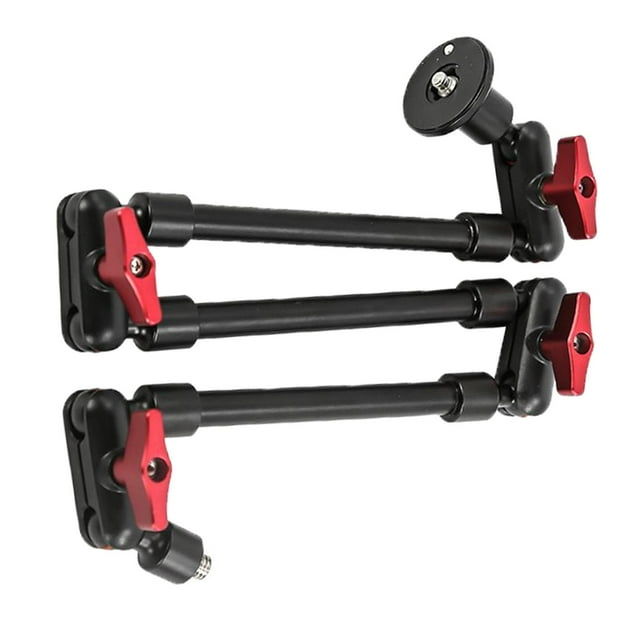 funtasica Articulating Camera Arm, with 1/4' and 3/8' Thread Adjustable Portable Mount for withut Clamp