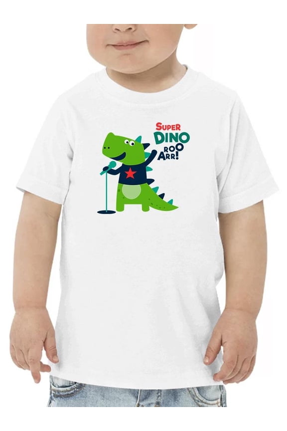 Kiddie Super Dino Roar T-Shirt Toddler -Image by Shutterstock, 4 Toddler