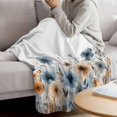 thumbnail image 3 of Poppies Floral Blanket Soft Cozy Warm Throw Blanket for Couch, Plush Fuzzy Flannel Fleece Blankets for Sofa, Spring Botanical Flowers Summer Bed Blankets Lightweight Gifts for Women, 30"x40", 3 of 9